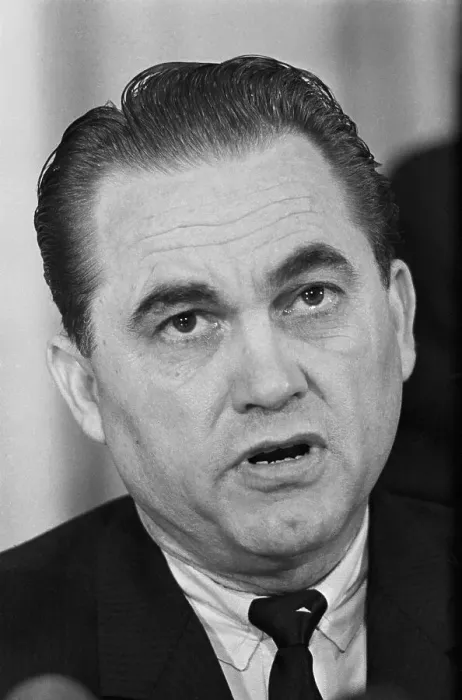 : George C. Wallace Speaking on Television Show : George C. Wallace Speaking on Television Show