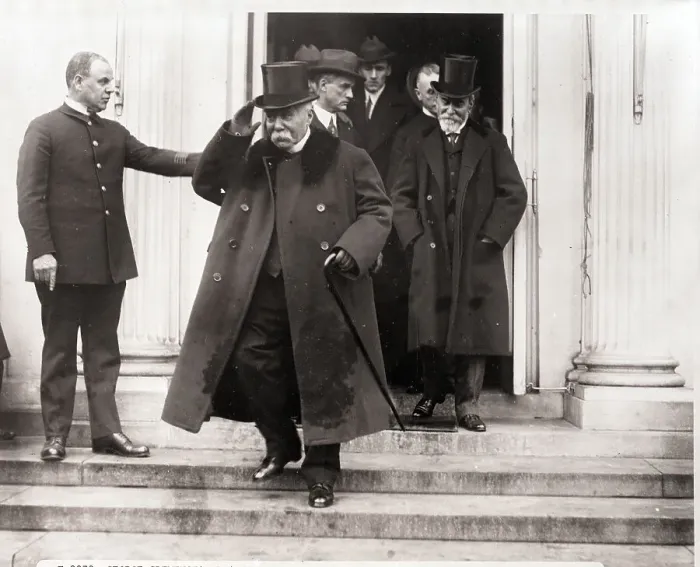 Framed Print : George Clemenceau at the White House Framed Print : George Clemenceau at the White House