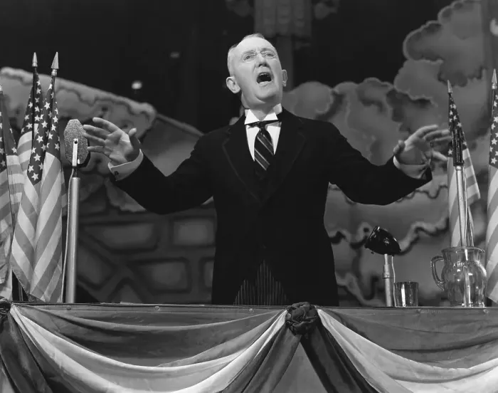 Framed Print : George Cohan in Patriotic Role Onstage Framed Print : George Cohan in Patriotic Role Onstage