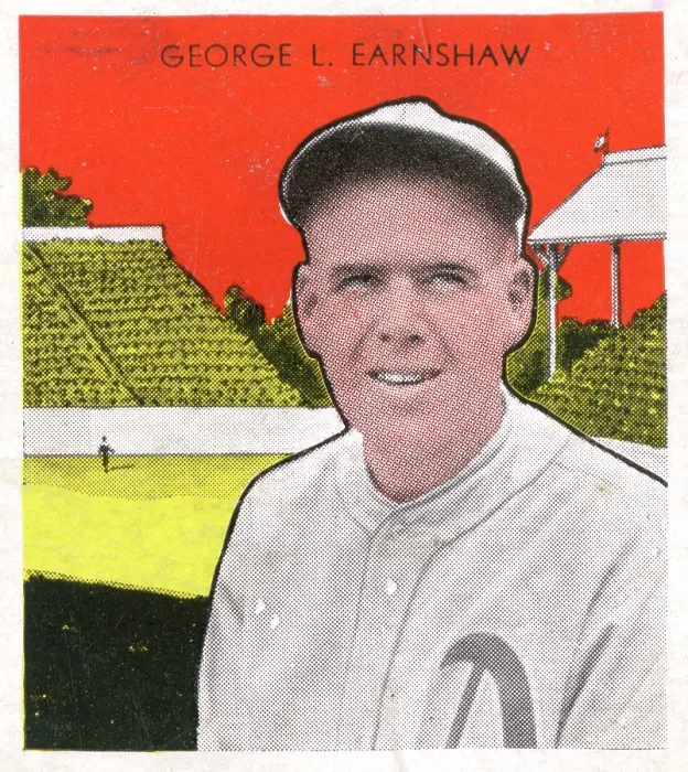 Framed Print : George Earnshaw Gum Card Framed Print : George Earnshaw Gum Card