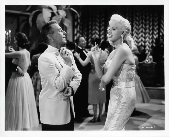 Framed Print : George Gobel And Diana Dors In I Married A Woman