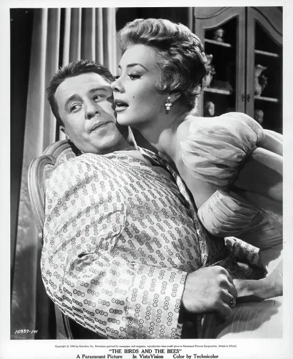 Framed Print : George Gobel And Mitzi Gaynor In The Birds And The Bees Framed Print : George Gobel And Mitzi Gaynor In The Birds And The Bees