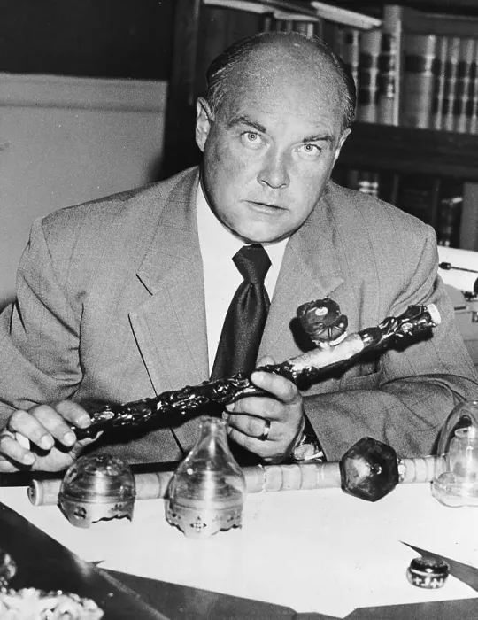 Framed Print : George H. White Looking at Opium Pipe Framed Print : George H. White Looking at Opium Pipe