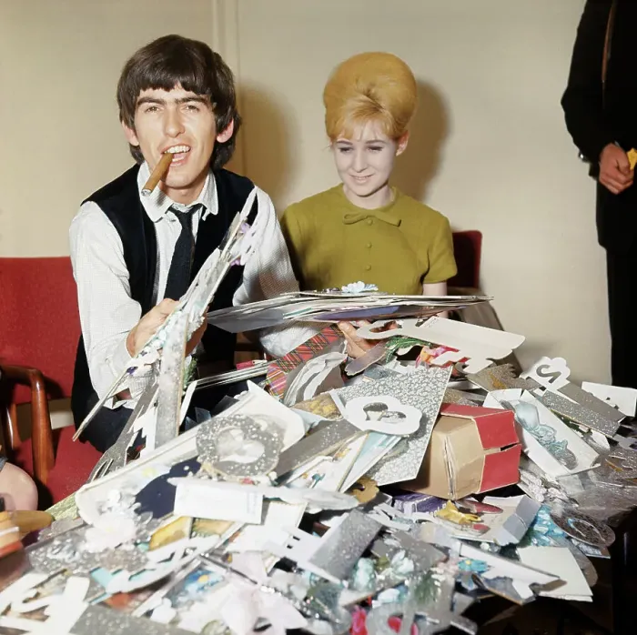 Framed Print : George Harrison's 21st Birthday Framed Print : George Harrison's 21st Birthday