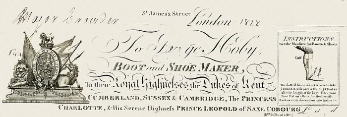 Framed Print : George Hoby Boot and Shoe Maker Framed Print : George Hoby Boot and Shoe Maker