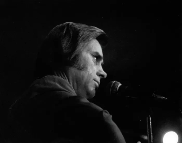 Framed Print : George Jones Performing Framed Print : George Jones Performing