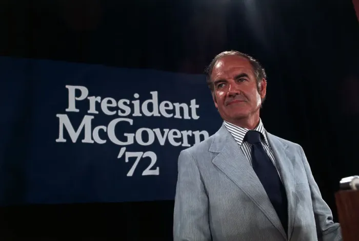 Framed Print : George McGovern at Democratic Convention Framed Print : George McGovern at Democratic Convention