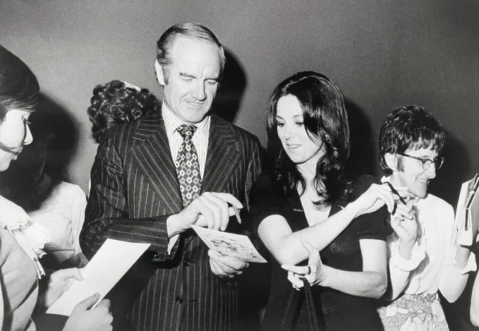 Framed Print : George McGovern and Marlo Thomas Framed Print : George McGovern and Marlo Thomas