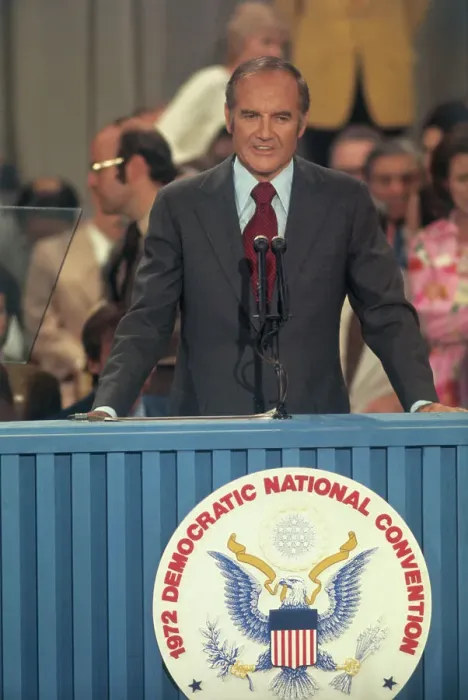 Framed Print : George McGovern Speaking at Democratic Convention Framed Print : George McGovern Speaking at Democratic Convention