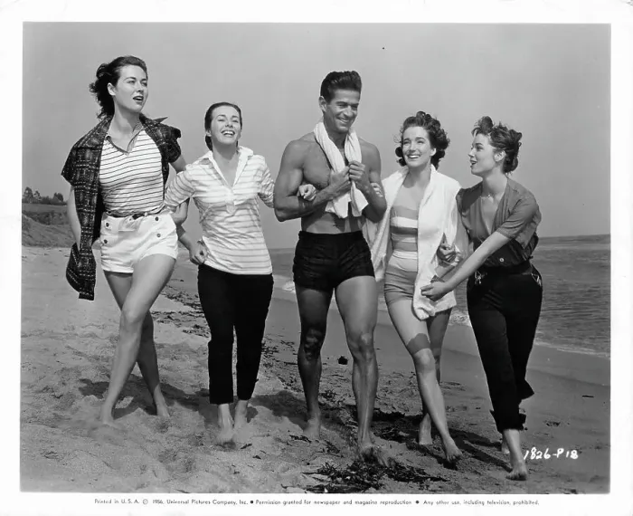 Framed Print : George Nader In Four Girls In Town Framed Print : George Nader In Four Girls In Town