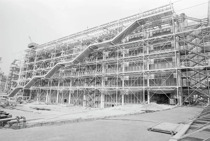 Framed Print : George Pompidou Center in Paris Framed Print : George Pompidou Center in Paris