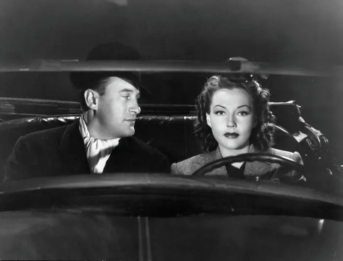 Framed Print : George Sanders And Lynn Bari In Fall Guy Framed Print : George Sanders And Lynn Bari In Fall Guy