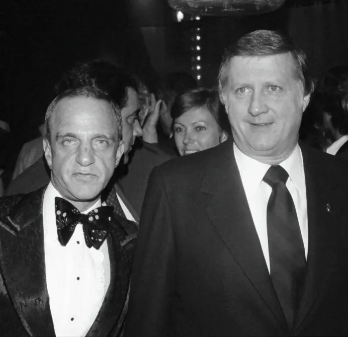 Framed Print : George Steinbrenner and Roy Cohn Framed Print : George Steinbrenner and Roy Cohn