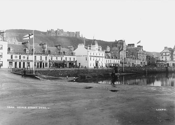 Oban. George Street, Oban, Argyll, Scotland, circa 1900