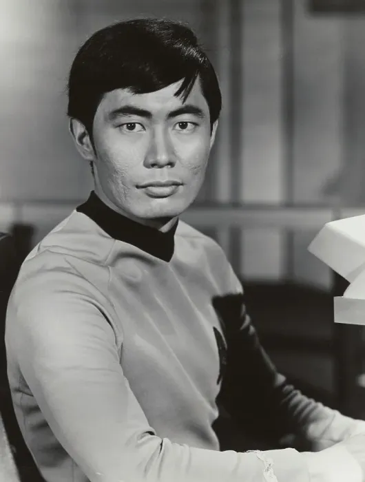 Framed Print : George Takei in Star Trek Framed Print : George Takei in Star Trek