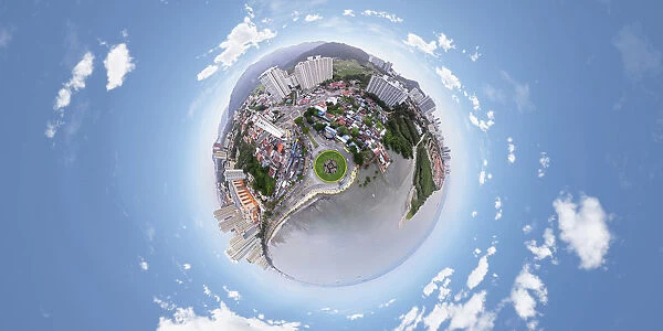George Town, Penang in 360 View