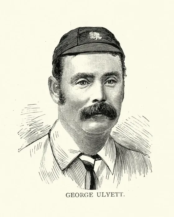 Framed Print : George Ulyett, Victorian English cricketer, Yorkshire county cricket player, 19th Century Framed Print : George Ulyett, Victorian English cricketer, Yorkshire county cricket player, 19th Century