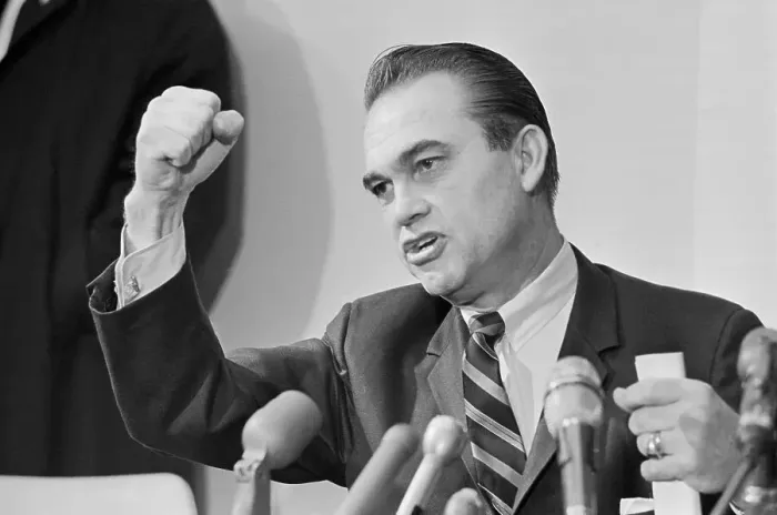 Framed Print : George Wallace on His Campaign Trail Framed Print : George Wallace on His Campaign Trail