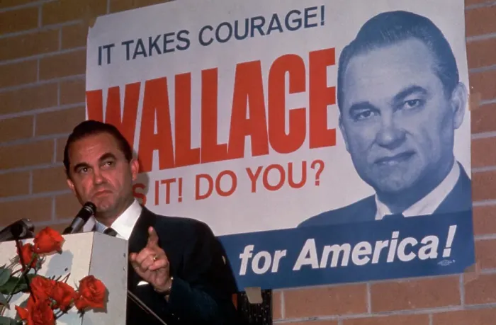 Framed Print : George Wallace Speaks at Luncheon Framed Print : George Wallace Speaks at Luncheon