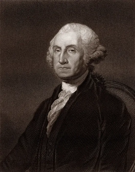 Framed Print : George Washington, 1st President of the United States