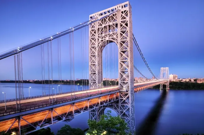 Framed Print : The George Washington Bridge Framed Print : The George Washington Bridge
