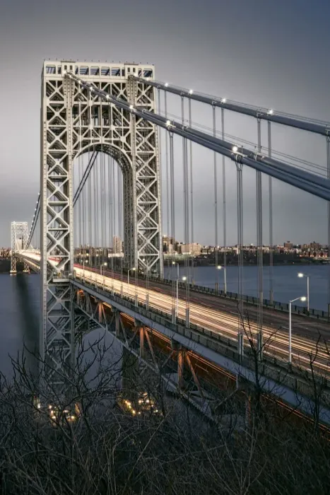 Framed Print : The George Washington Bridge Framed Print : The George Washington Bridge