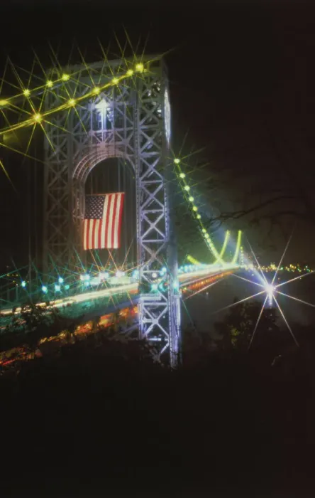 Framed Print : George Washington Bridge