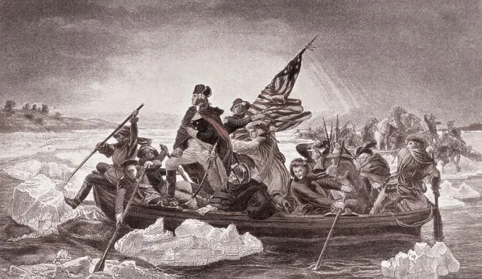 Framed Print : George Washington Crossing the Delaware Framed Print : George Washington Crossing the Delaware