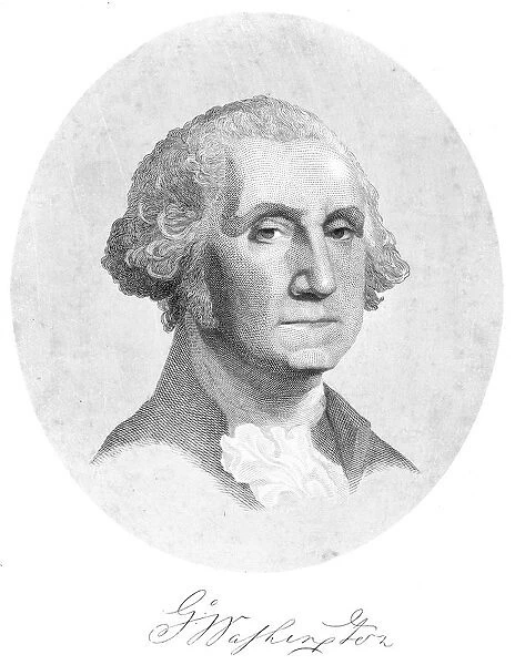 George Washington engraving 1859