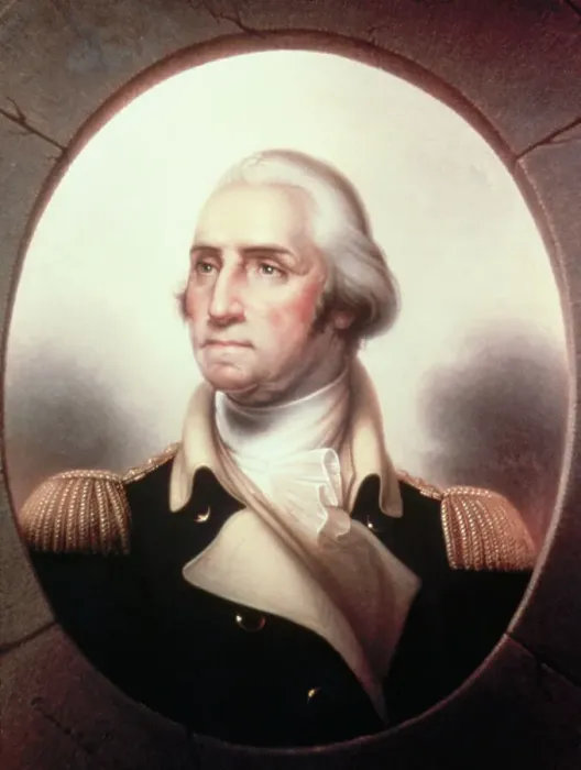 Framed Print : George Washington as Patriae Pater (ca. 1853) by Rembrandt Peale