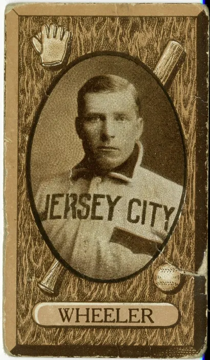 Framed Print : George Wheeler Baseball Card Framed Print : George Wheeler Baseball Card