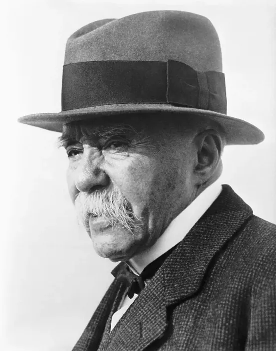 Framed Print : Georges Clemenceau In Profile Framed Print : Georges Clemenceau In Profile