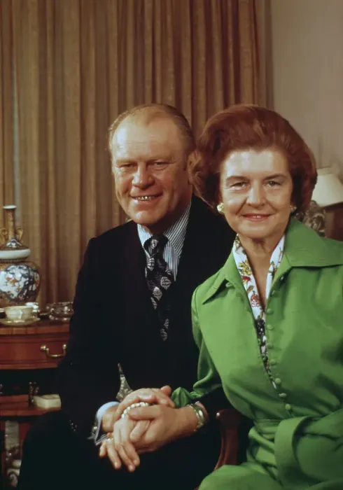 Framed Print : Gerald And Betty Ford