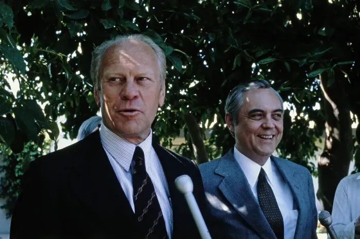 Framed Print : Gerald Ford And John Sears Framed Print : Gerald Ford And John Sears