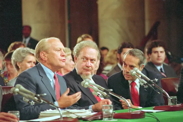 Framed Print : Gerald Ford Testifying Framed Print : Gerald Ford Testifying