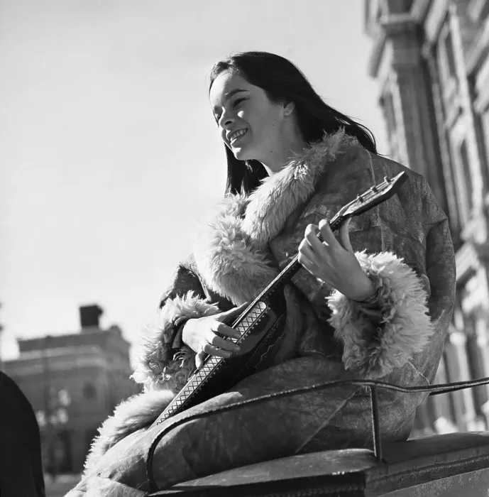 Framed Print : Geraldine Chaplin Rest Between Scenes Framed Print : Geraldine Chaplin Rest Between Scenes