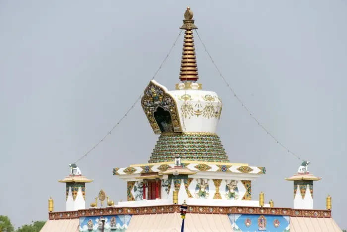 Framed Print : German Buddhist Temple at Lumbini, Nepal Framed Print : German Buddhist Temple at Lumbini, Nepal