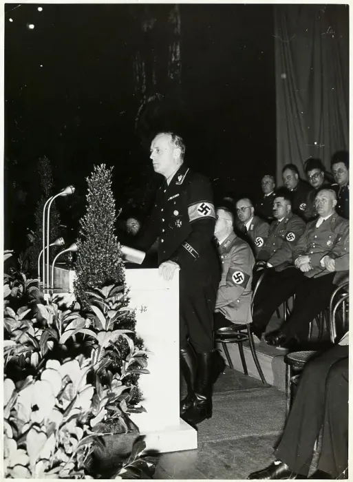 Framed Print : German Foreign Minister Joachim von Ribbentrop Making Speech Framed Print : German Foreign Minister Joachim von Ribbentrop Making Speech
