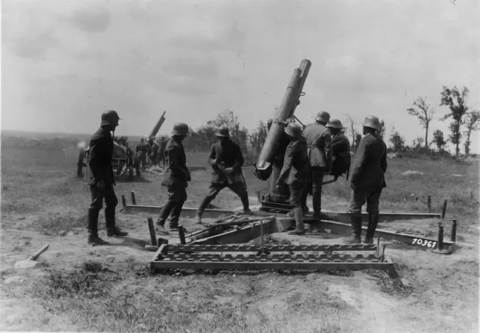 Framed Print : German Guns Framed Print : German Guns