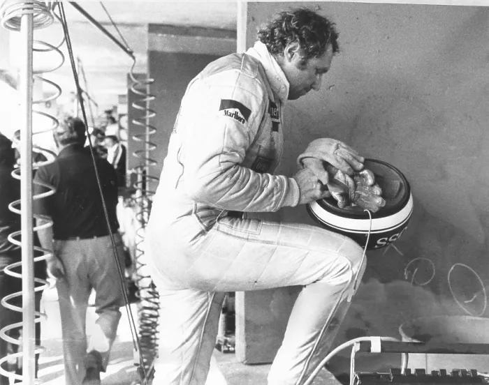 Framed Print : German racing driver Jochen Mass Framed Print : German racing driver Jochen Mass