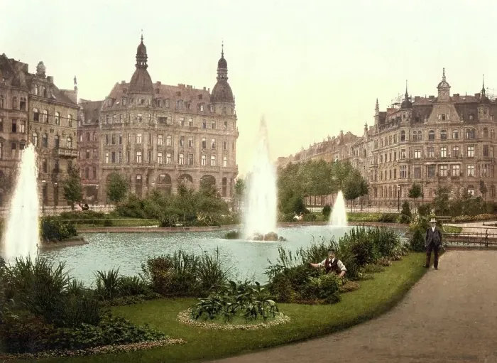 Framed Print : The German Ring in Cologne, North Rhine-Westphalia, Germany, Historic, digitally restored reproduction of a photochromic print from the 1890s Framed Print : The German Ring in Cologne, North Rhine-Westphalia, Germany, Historic, digitally restored reproduction of a photochromic print from the 1890s