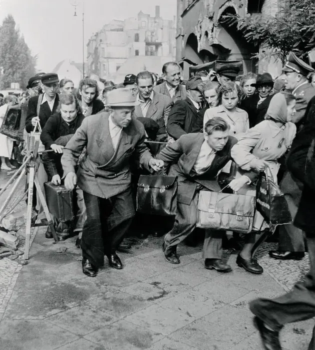 Framed Print : German Unrest in Street Due to Hunger