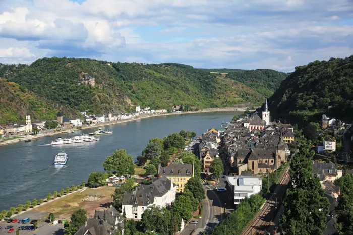 Framed Print : Germany, Middle Rhine Valley Framed Print : Germany, Middle Rhine Valley