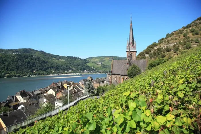 Framed Print : Germany, Rhineland-Palatinate (Rheinland-Pfalz), Lorch, Upper Middle Rhine Valley, UNESCO World Heritage Framed Print : Germany, Rhineland-Palatinate (Rheinland-Pfalz), Lorch, Upper Middle Rhine Valley, UNESCO World Heritage