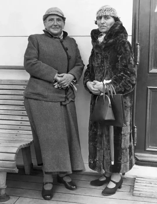 Framed Print : Gertrude Stein and Alice B. Toklas Framed Print : Gertrude Stein and Alice B. Toklas