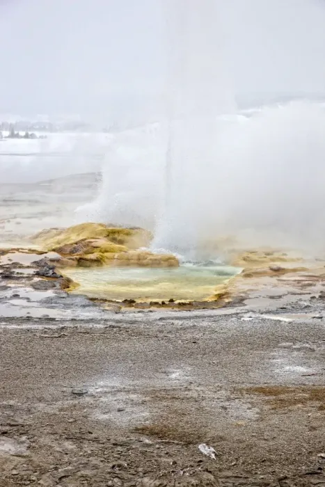 Framed Print : Geyser, Yellowstone National Park Framed Print : Geyser, Yellowstone National Park