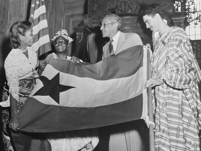 Framed Print : Ghana Inclusion Being Celebrated at Liberty Bell Ceremony Framed Print : Ghana Inclusion Being Celebrated at Liberty Bell Ceremony