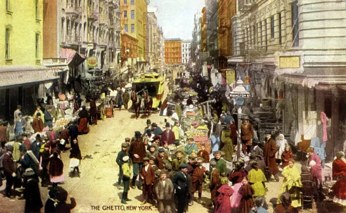Framed Print : The Ghetto, New York Framed Print : The Ghetto, New York