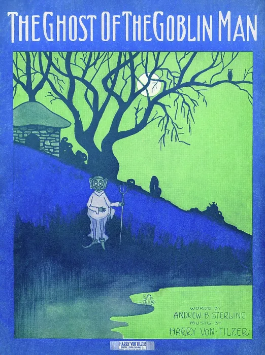 Framed Print : The Ghost of the Goblin Man Framed Print : The Ghost of the Goblin Man