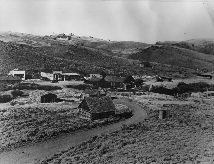 Framed Print : Ghost Town